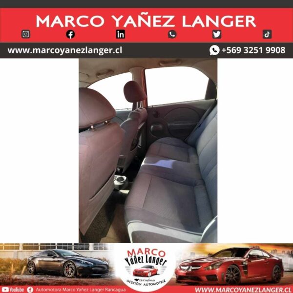 CHEVROLET AVEO 1.4 / AÑO 2006 / 170.000 KILOMETROS - Imagen 8