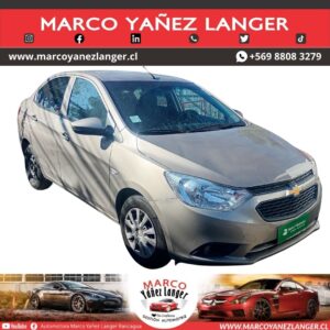 CHEVROLET SAIL 1.5 / AÑO 2016 / 182.913 KILOMETROS