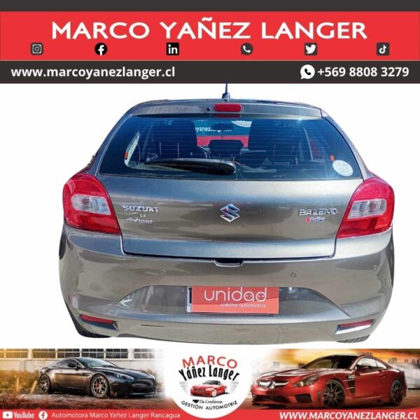 SUZUKI BALENO 1.4 / AÑO 2021 / 122.290 KILOMETROS / EXCELENTE ESTADO - Imagen 6
