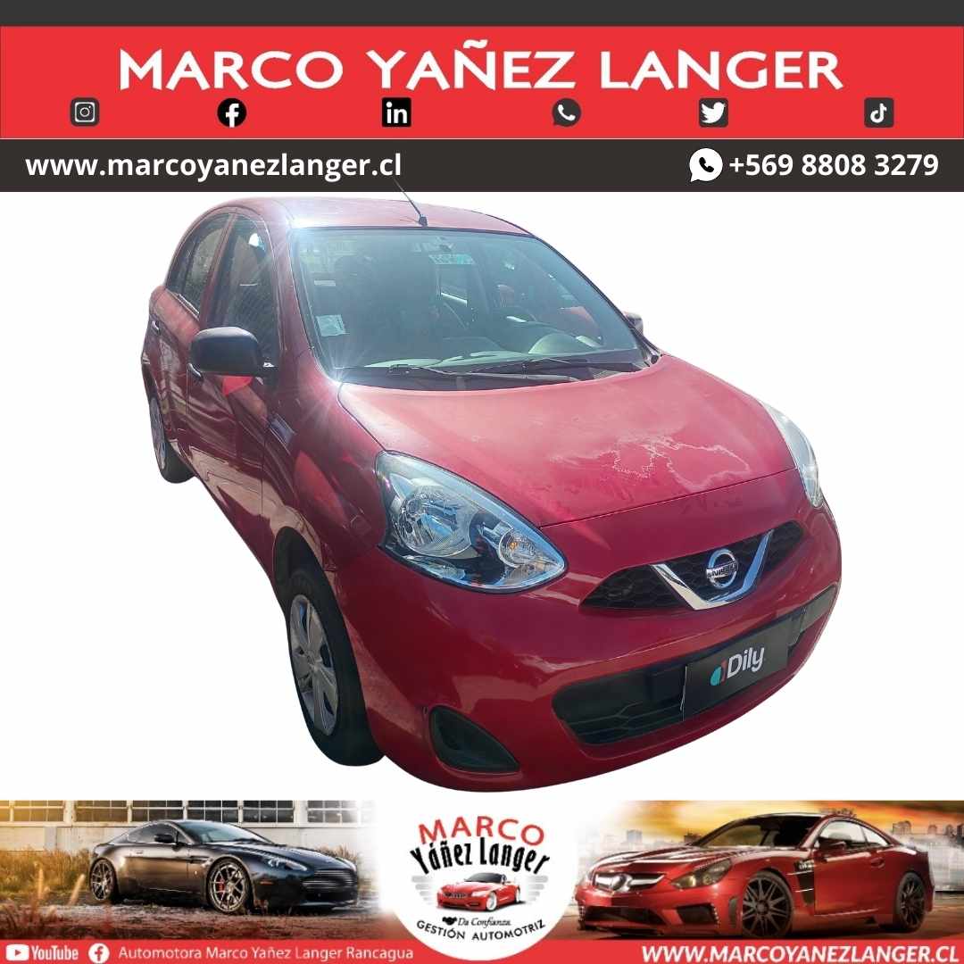 NISSAN MARCH SPORT DRIVE 1.6 / AÑO 2018 / 64.832 KILOMETROS / EXCELENTE ESTADO