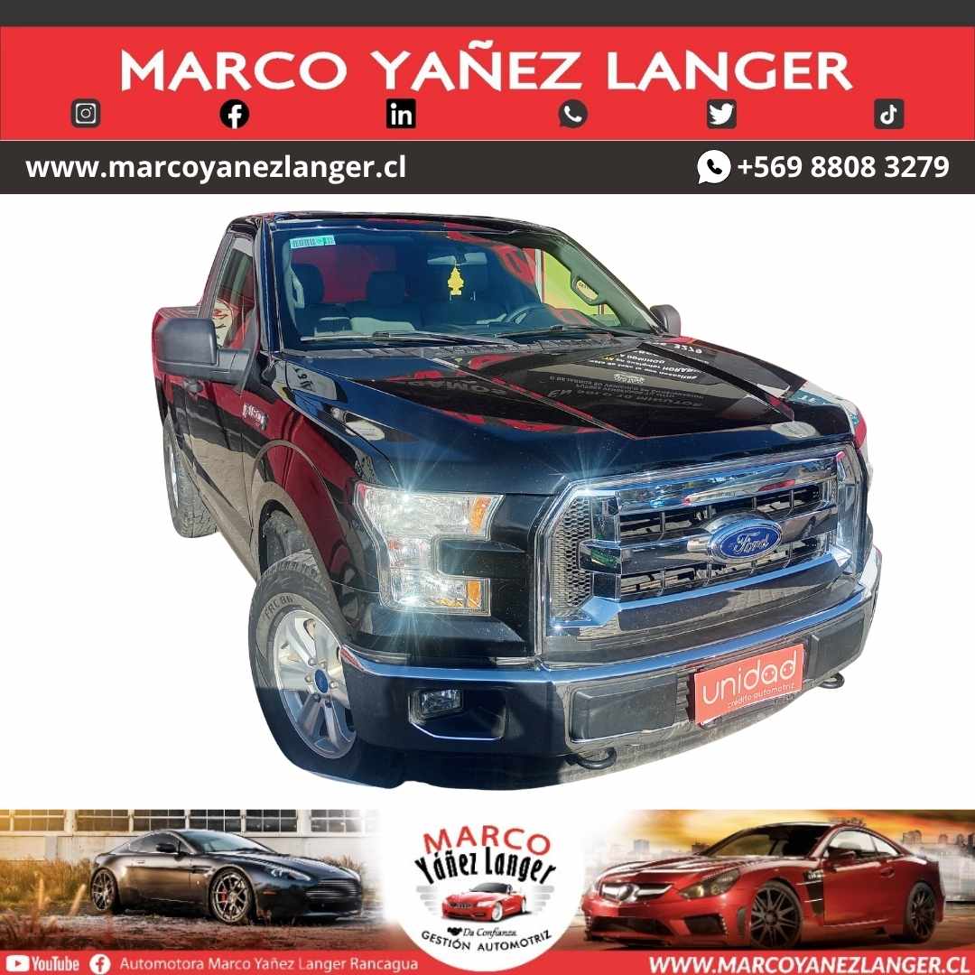FORD F150 RC XLT 4X4 3.5 AUT /  1 SOLO DUEÑO / AÑO 2017 /  MANTENCIONES EN LA FORD / EXCELENTE ESTADO