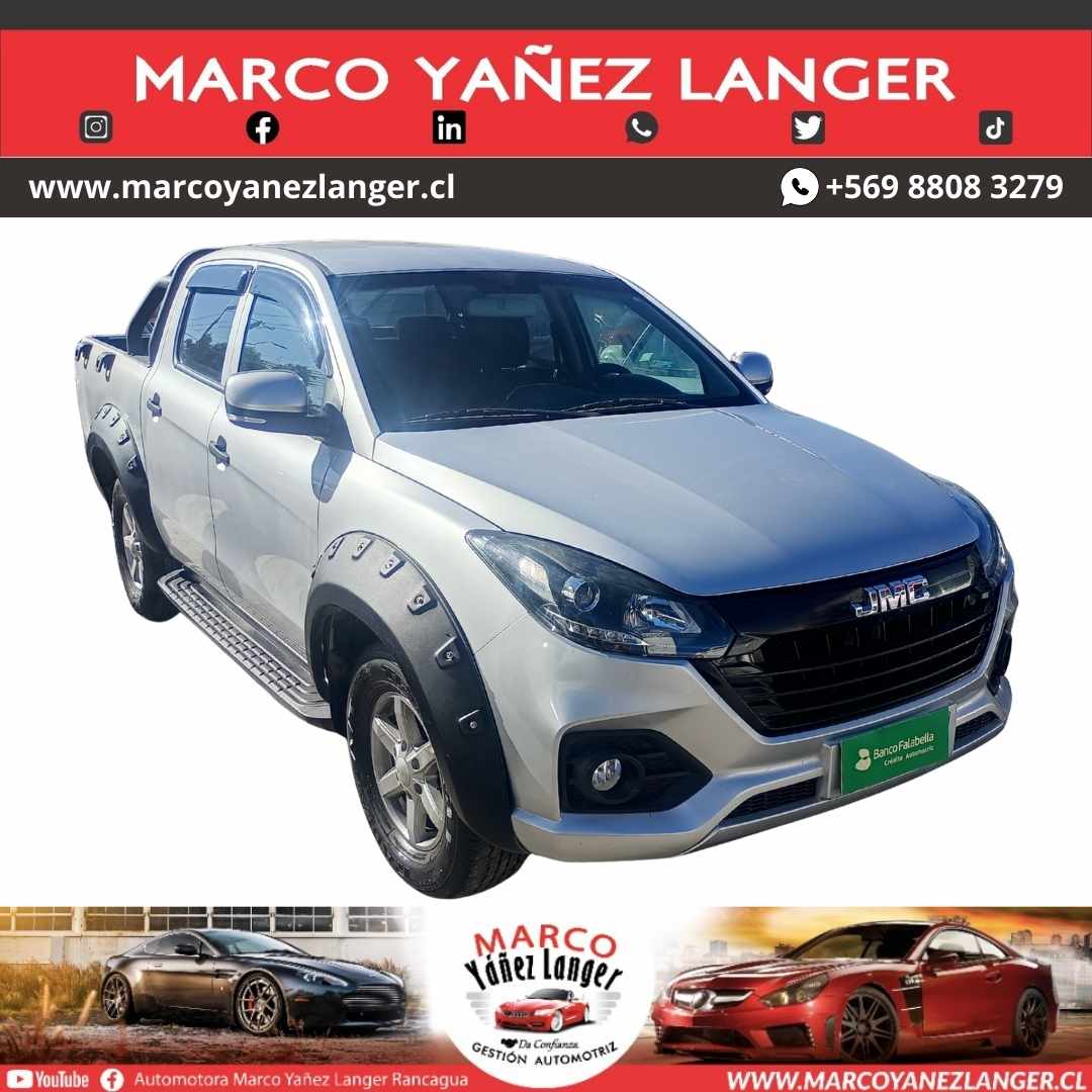 JMC VIGUS WORK LX 2.5 / AÑO 2023 / 63.401 KILOMETROS / EXCELENTE ESTADO