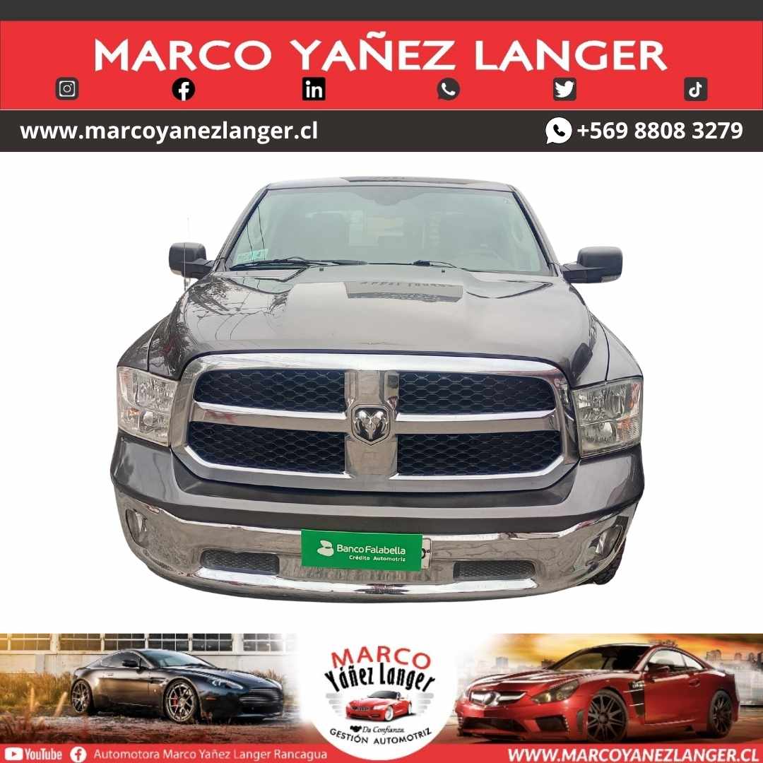 DODGE NEW RAM 1500 SLT 4X4 3.6 AUT / EXCELENTE ESTADO - Imagen 13