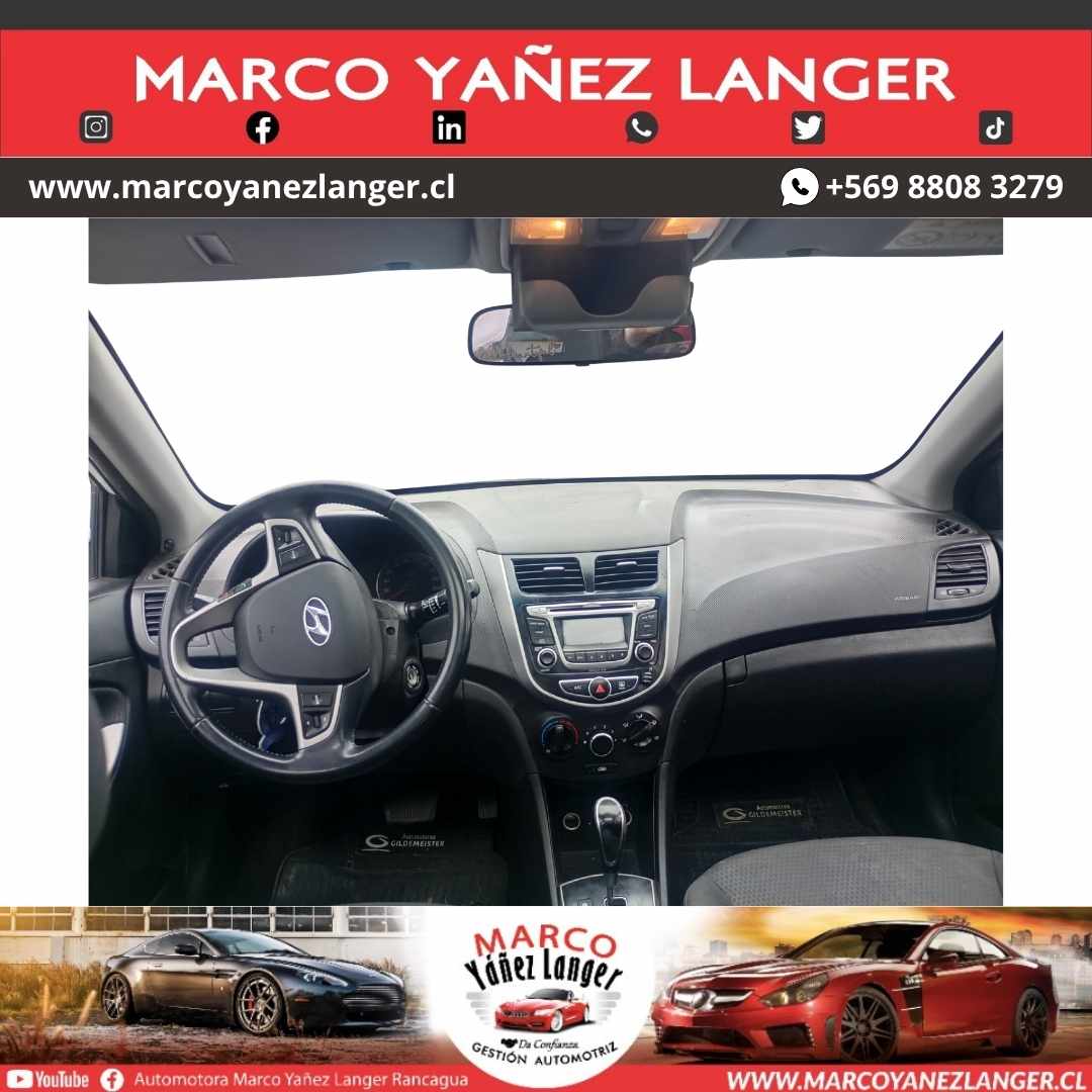 HYUNDAI ACCENT 1.6 / AÑO 2015 / 113.139 KILOMETROS / EXCELENTE ESTADO - Imagen 9