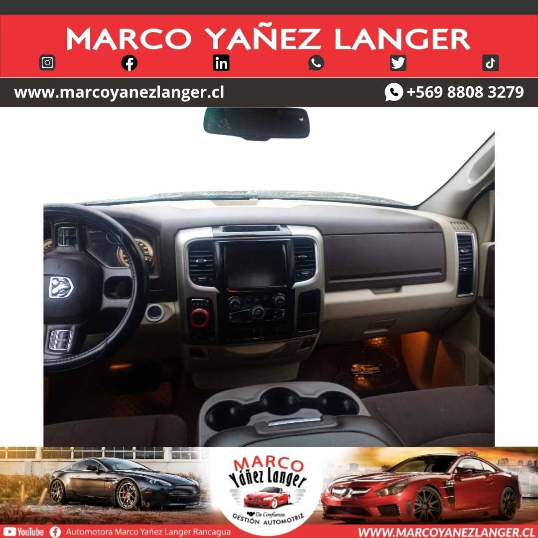 DODGE NEW RAM 1500 SLT 4X4 3.6 AUT / EXCELENTE ESTADO - Imagen 11