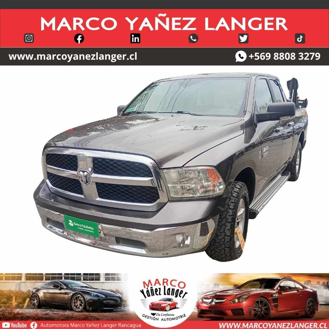 DODGE NEW RAM 1500 SLT 4X4 3.6 AUT / EXCELENTE ESTADO - Imagen 3