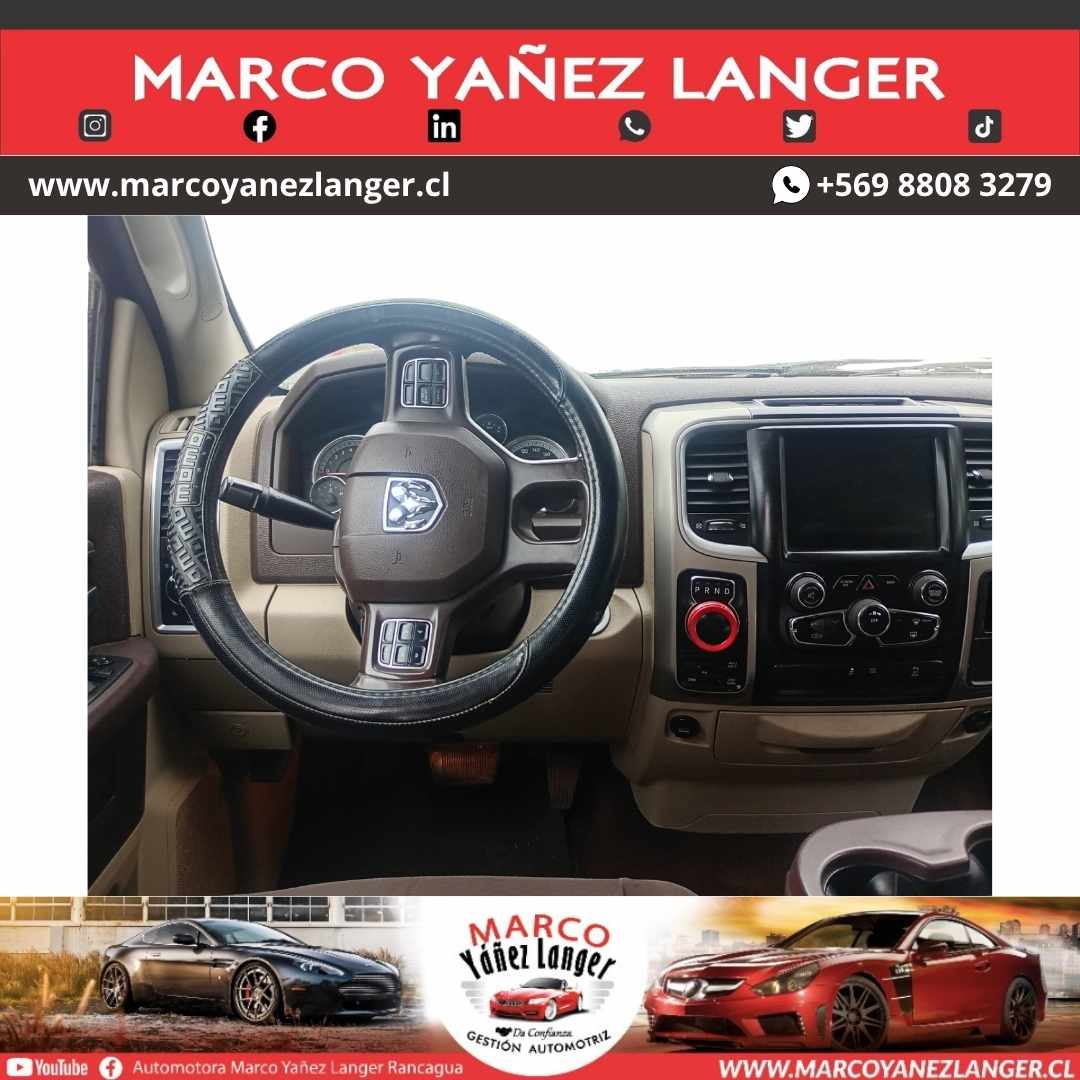 DODGE NEW RAM 1500 SLT 4X4 3.6 AUT / EXCELENTE ESTADO - Imagen 7