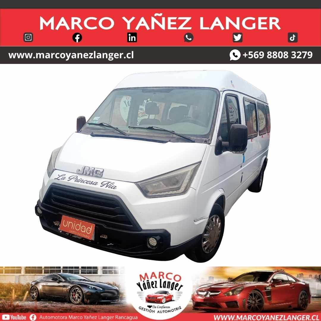 JMC TOURING 2.8 / 15 PASAJEROS / AÑO 2021 /MOTOR NUEVO CON FACTURA / TENDRIA 35.000. KMS - Imagen 3