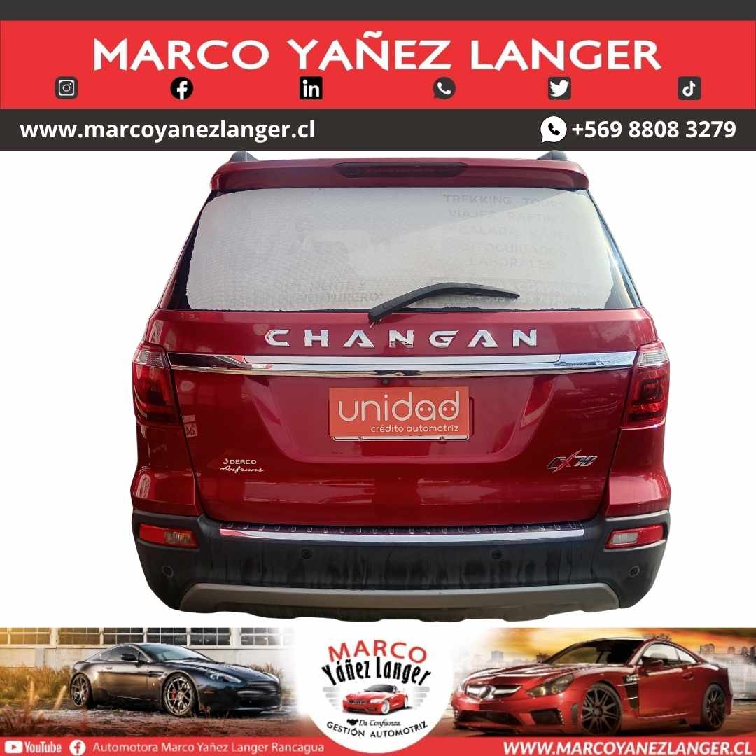 CHANGAN CX70 1.6 / 3 CORRIDAS DE ACIENTOS / AÑO 2021 / UNICO DUEÑO / 80.876 KILOMETROS / EXCELENTE ESTADO - Imagen 5