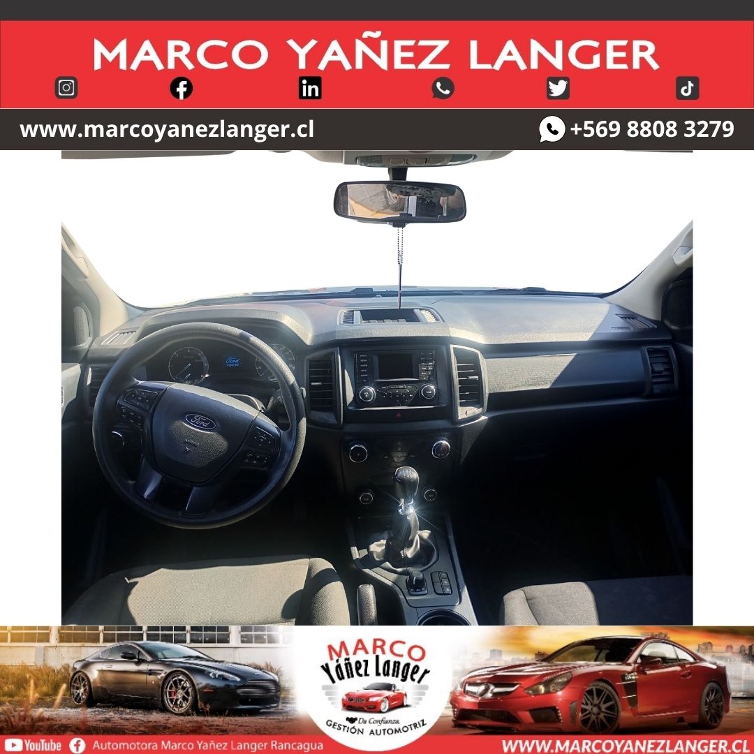 FORD RANGER XL M 4X4 2.2 / AÑO 2023 / 91.000 KILOMETROS / EXCELENTE ESTADO - Imagen 9
