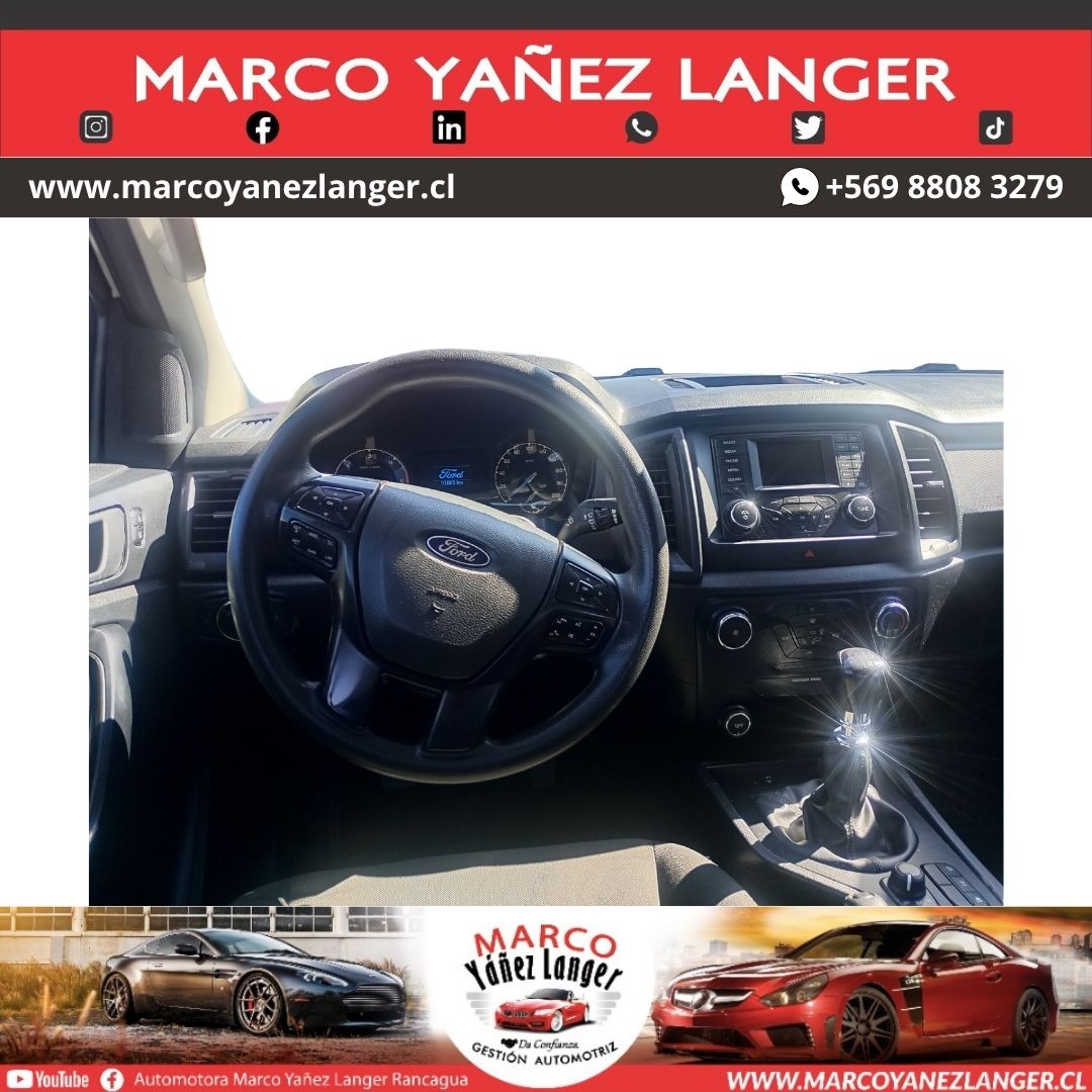 FORD RANGER XL M 4X4 2.2 / AÑO 2023 / 91.000 KILOMETROS / EXCELENTE ESTADO - Imagen 10