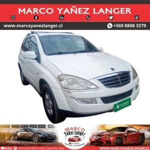 SSANGYONG NEW KYRON 2.3 AUT / AÑO 2010 / 180.559 KILOMETROS / EXCELENTE ESTADO