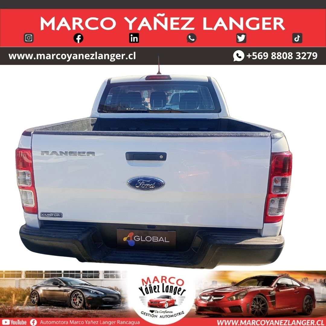 FORD RANGER XL M 4X4 2.2 / AÑO 2023 / 91.000 KILOMETROS / EXCELENTE ESTADO - Imagen 3