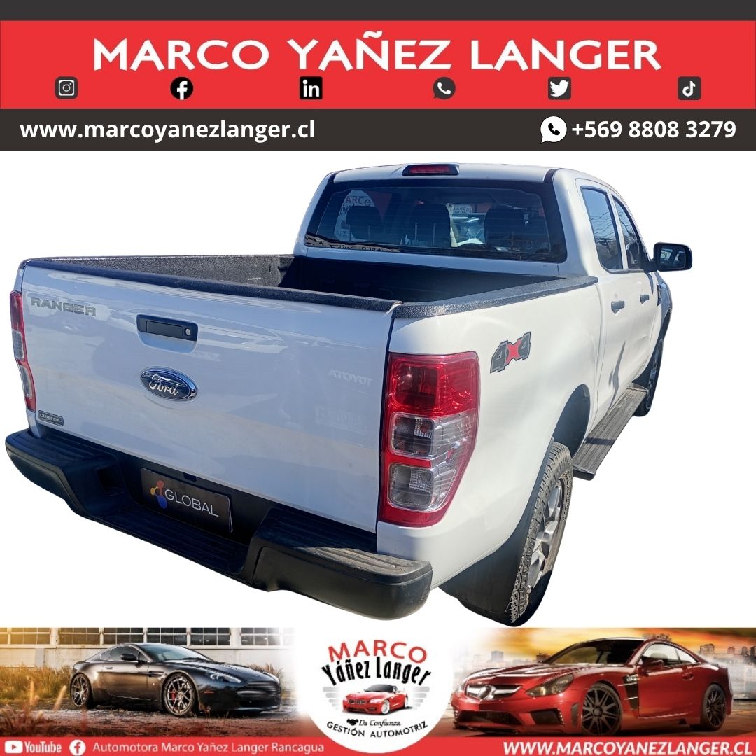 FORD RANGER XL M 4X4 2.2 / AÑO 2023 / 91.000 KILOMETROS / EXCELENTE ESTADO - Imagen 4