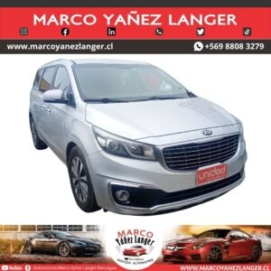 KIA CARNIVAL 2.2 AUT / AÑO 2015 / 88.192 KILOMETROS / EXCELENTE ESTADO