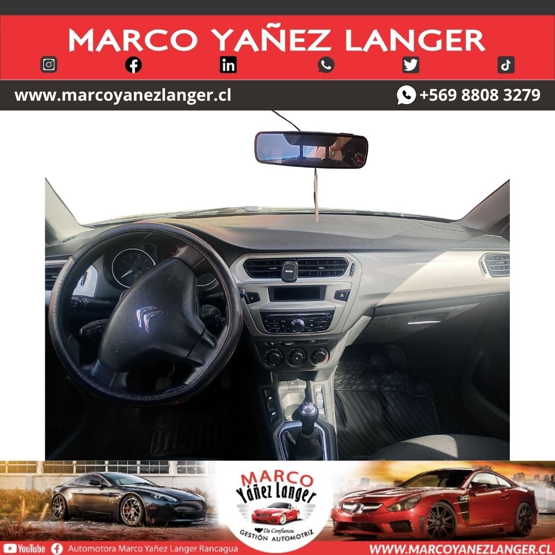 CITROEN C-ELYSSE HDI 1.6 / AÑO 2019 / 177.076 KILOMETROS / EXCELENTE ESTADO - Imagen 10