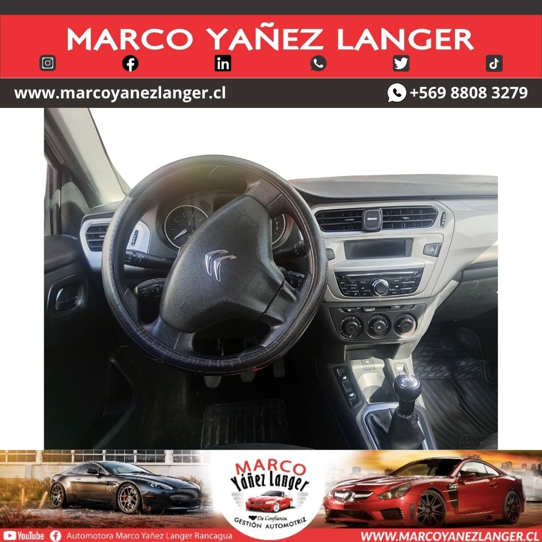 CITROEN C-ELYSSE HDI 1.6 / AÑO 2019 / 177.076 KILOMETROS / EXCELENTE ESTADO - Imagen 11