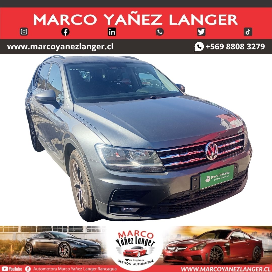 VOLKSWAGEN TIGUAN TSI MT 1.4 / AÑO 2019 / 173.038 KILOMETROS / EXCELENTE ESTADO
