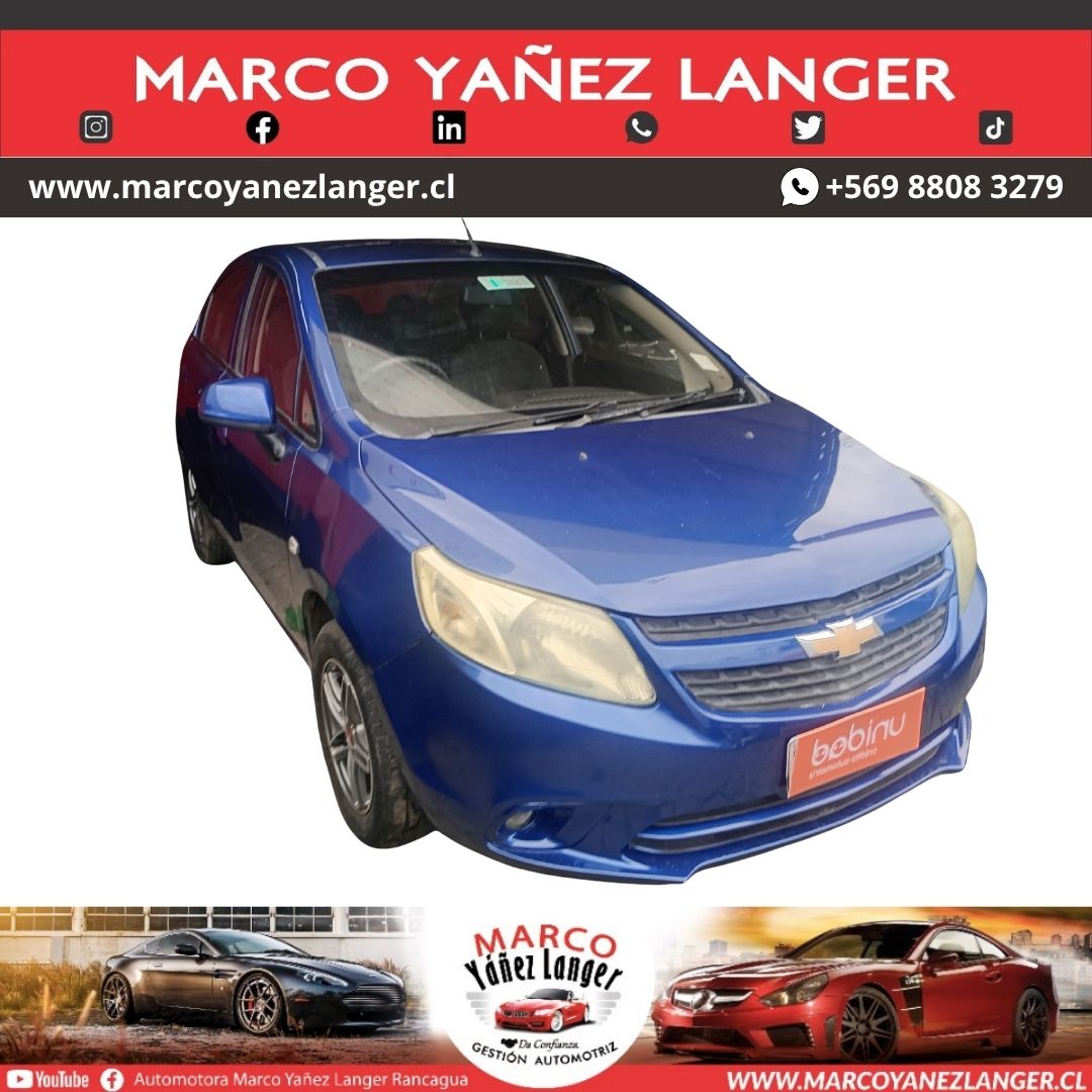 CHEVROLET SAIL 1.4 / AÑO 2016 / 114.720 KILOMETROS / EXCELENTE ESTADO