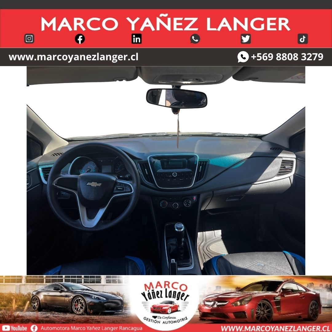 CHEVROLET CAVALIER LS 1.5 / AÑO 2018 / 124.522 KILOMETROS / EXCELENTE ESTADO - Imagen 12