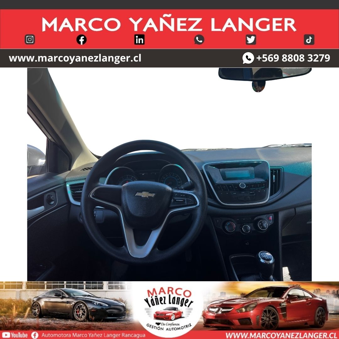 CHEVROLET CAVALIER LS 1.5 / AÑO 2018 / 124.522 KILOMETROS / EXCELENTE ESTADO - Imagen 13