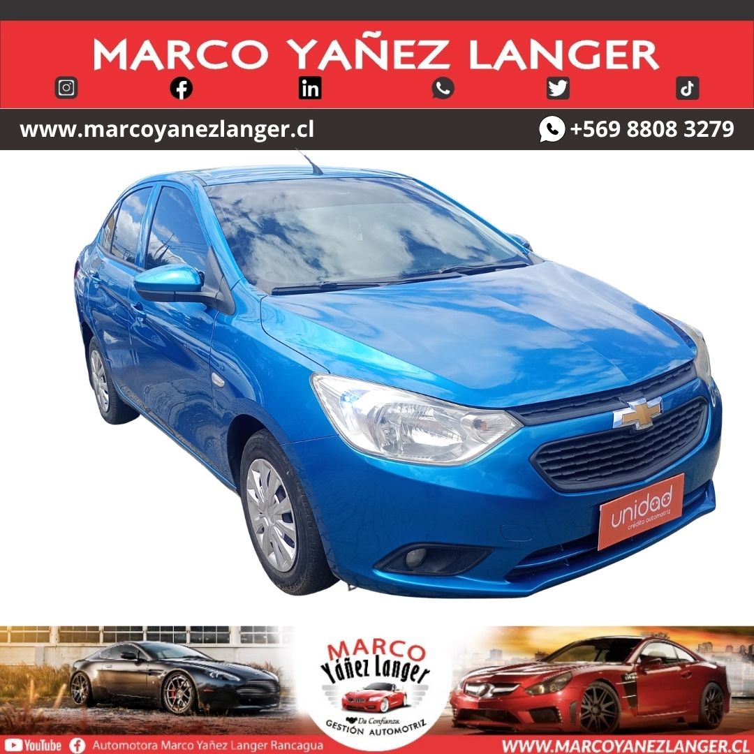 CHEVROLET SAIL 1.5 / AÑO 2018 / EXCELENTE ESTADO
