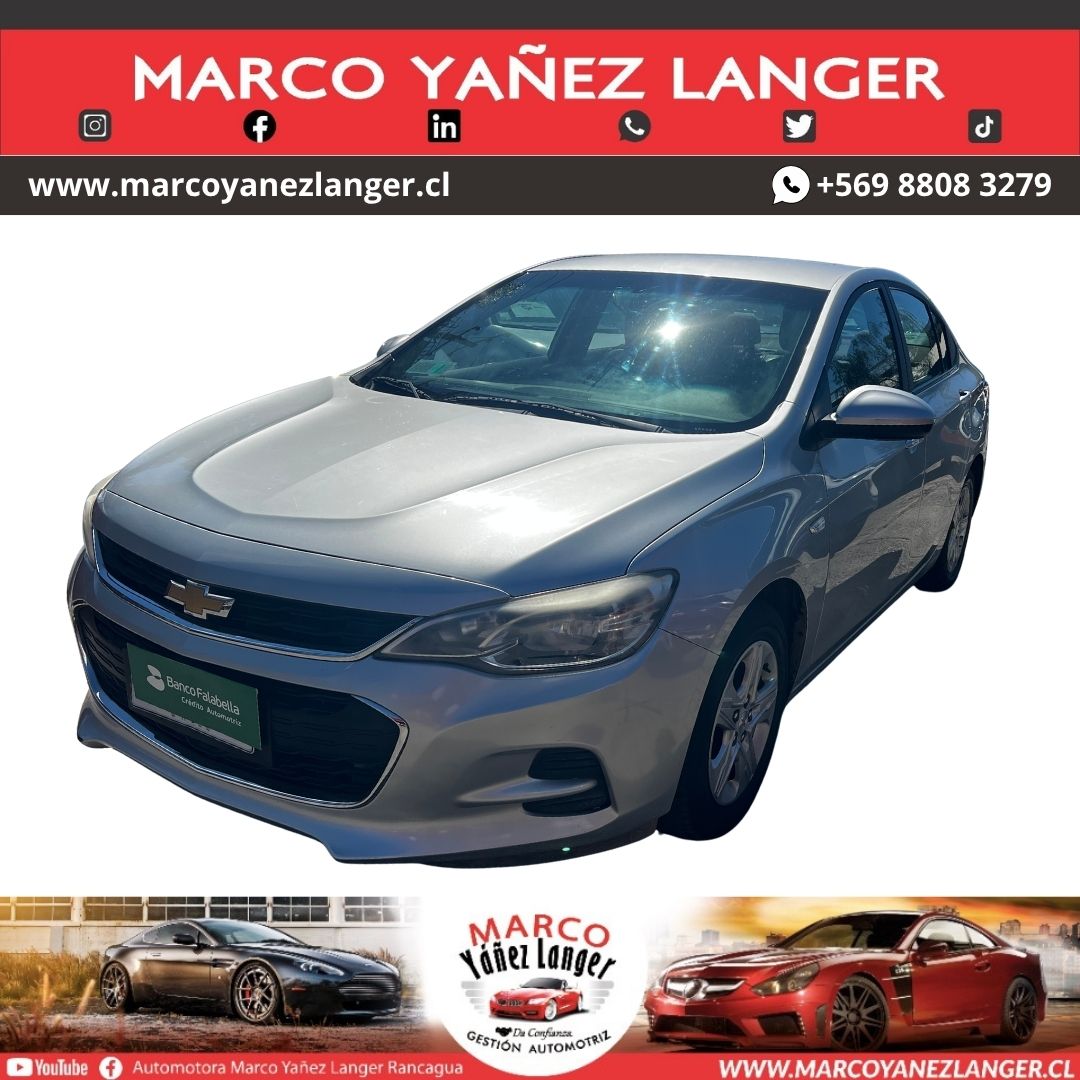 CHEVROLET CAVALIER LS 1.5 / AÑO 2018 / 124.522 KILOMETROS / EXCELENTE ESTADO - Imagen 4