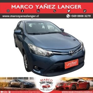 TOYOTA YARIS XLI 1.5 / AÑO 2015 / EXCELENTE ESTADO