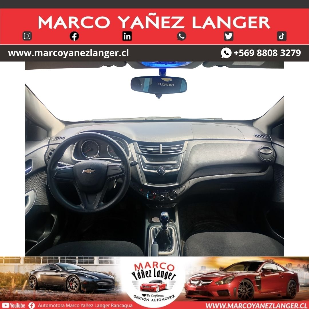 CHEVROLET SAIL 1.5 / AÑO 2018 / EXCELENTE ESTADO - Imagen 8