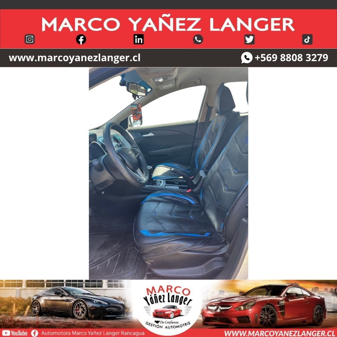 CHEVROLET CAVALIER LS 1.5 / AÑO 2018 / 124.522 KILOMETROS / EXCELENTE ESTADO - Imagen 9