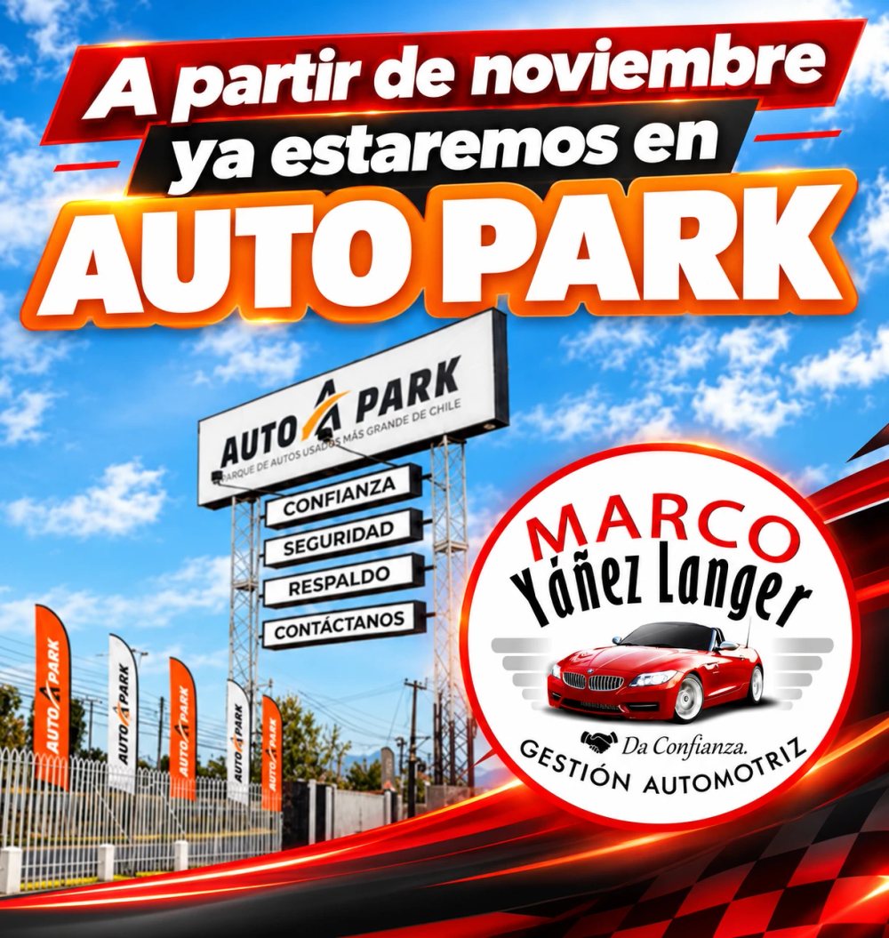 Marco Yáñez Langer estará en Autopark desde noviembre