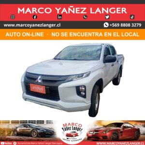ON-LINE / MITSUBISHI L200 WORK CR 2.4 DIÉSEL / AÑO 2020 / 126.000 KILOMETROS / USO PARTICULAR / EXCELENTE ESTADO