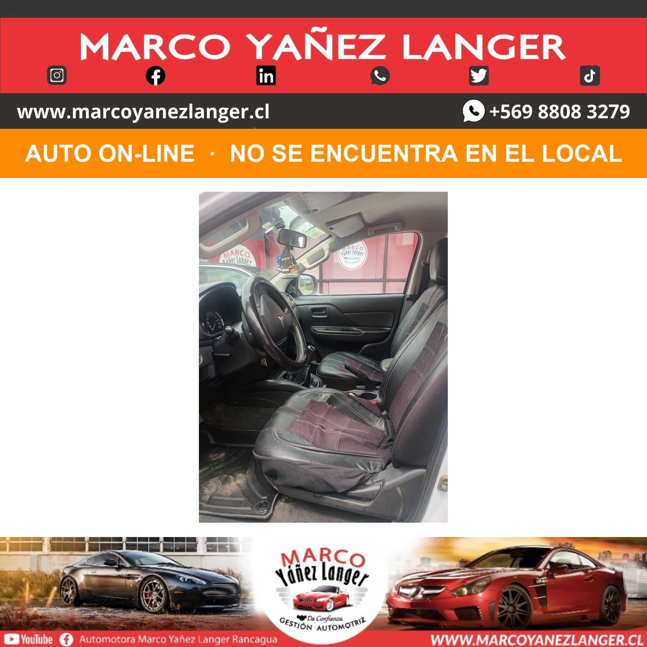 ON-LINE / MITSUBISHI L200 WORK CR 2.4 DIÉSEL / AÑO 2020 / 126.000 KILOMETROS / USO PARTICULAR / EXCELENTE ESTADO - Imagen 9