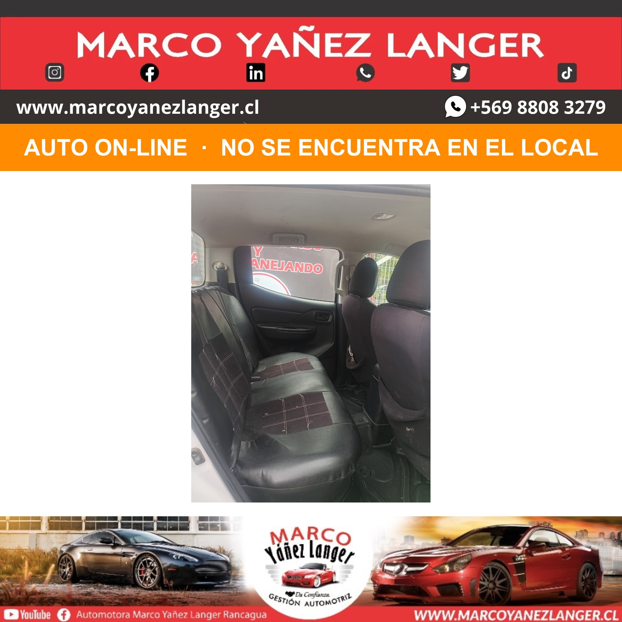 ON-LINE / MITSUBISHI L200 WORK CR 2.4 DIÉSEL / AÑO 2020 / 126.000 KILOMETROS / USO PARTICULAR / EXCELENTE ESTADO - Imagen 11