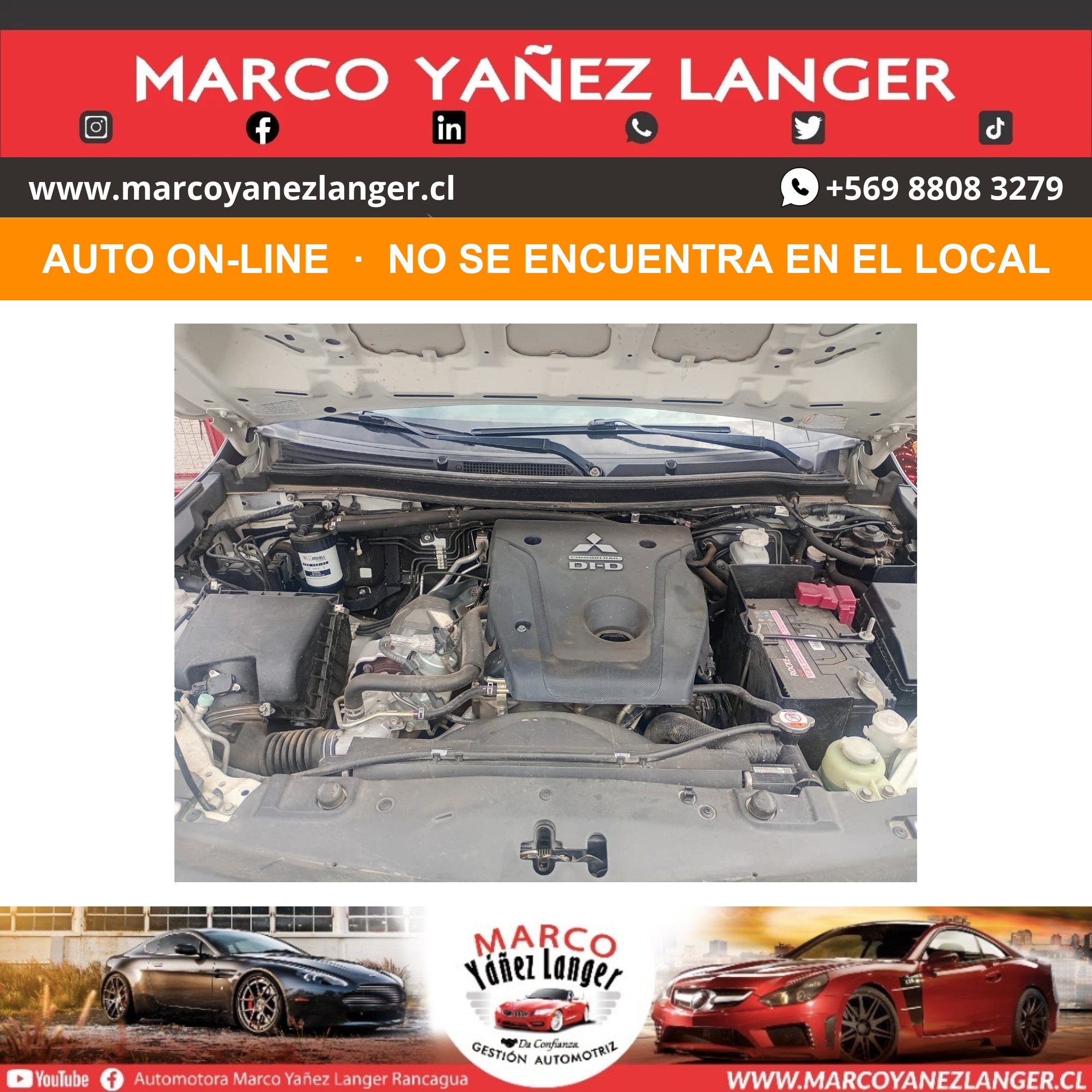 ON-LINE / MITSUBISHI L200 WORK CR 2.4 DIÉSEL / AÑO 2020 / 126.000 KILOMETROS / USO PARTICULAR / EXCELENTE ESTADO - Imagen 13