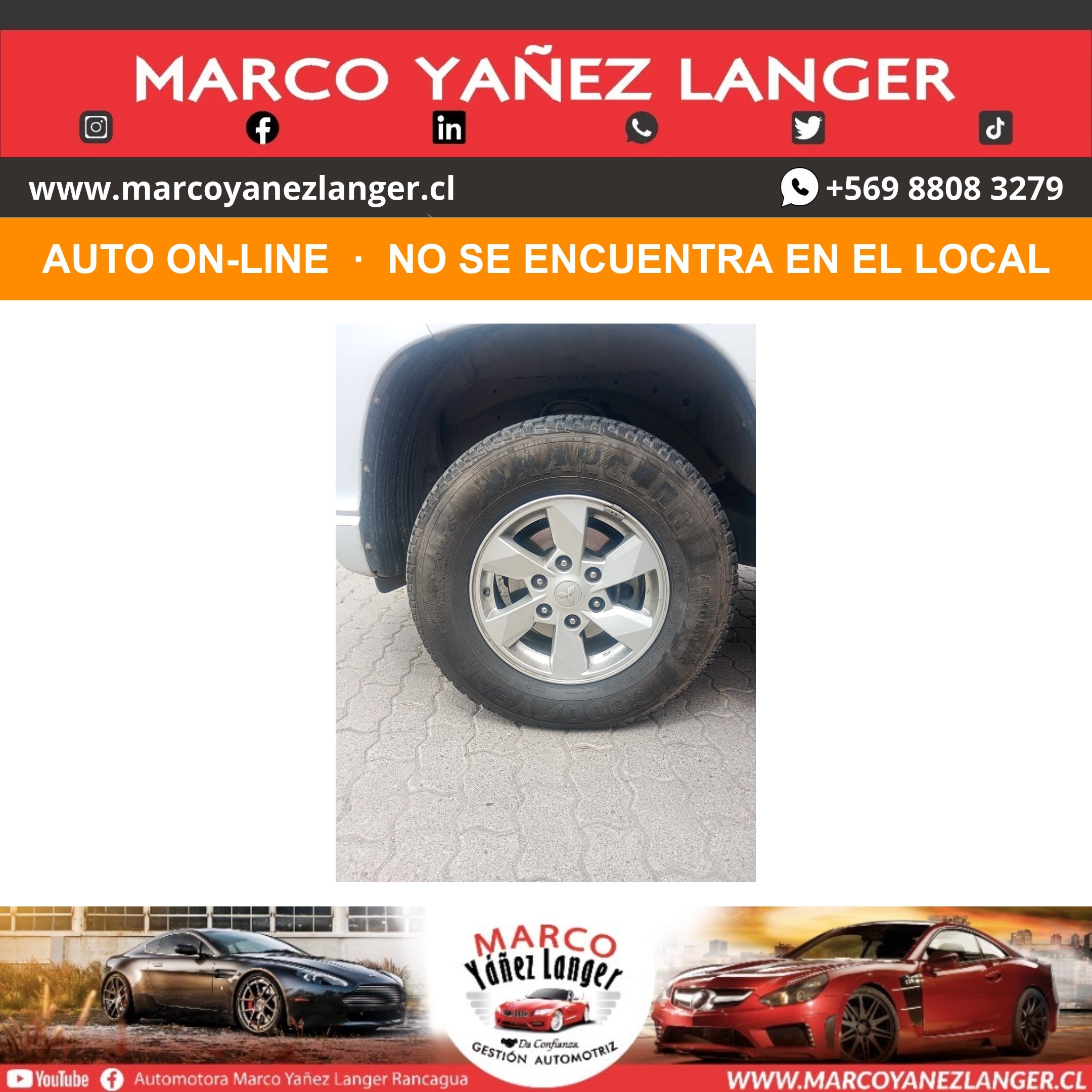 ON-LINE / MITSUBISHI L200 WORK CR 2.4 DIÉSEL / AÑO 2020 / 126.000 KILOMETROS / USO PARTICULAR / EXCELENTE ESTADO - Imagen 15